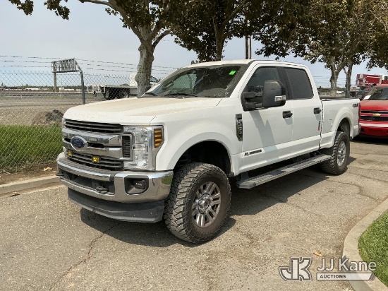 (Dixon, CA) 2019 Ford F-250 SD Crew-Cab Pickup Truck Runs & Moves