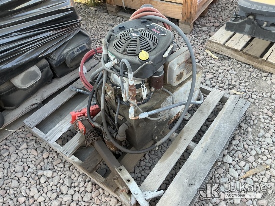 (Dixon, CA) Briggs & Stratton Hyd Pump w/ Hitch Tongue Used, Conditions Unknown