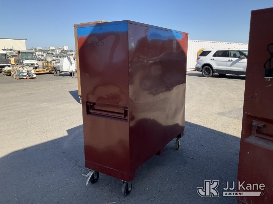 (Dixon, CA) Jobox Tool Box (Used) NOTE: This unit is being sold AS IS/WHERE IS via Timed Auction and
