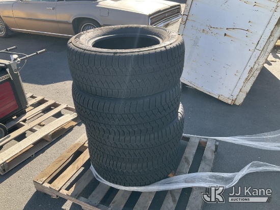 (Dixon, CA) (4) Good Year 265/60R17 Tires NOTE: This unit is being sold AS IS/WHERE IS via Timed Auc