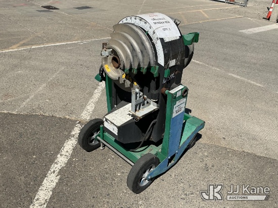 (Dixon, CA) Greenlee Electric Conduit Bender (Used)(Conditions Unknown ) NOTE: This unit is being so
