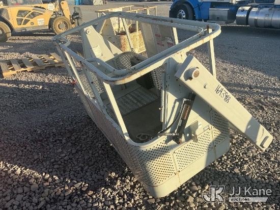 (Dixon, CA) Crane Bucket (Used ) NOTE: This unit is being sold AS IS/WHERE IS via Timed Auction and
