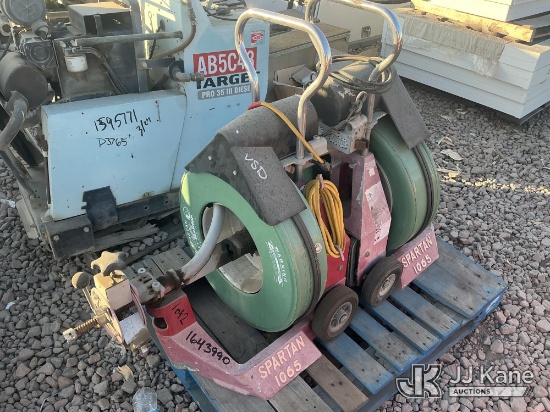 (Dixon, CA) (2) Spartan Sewer Snakes (Used ) NOTE: This unit is being sold AS IS/WHERE IS via Timed
