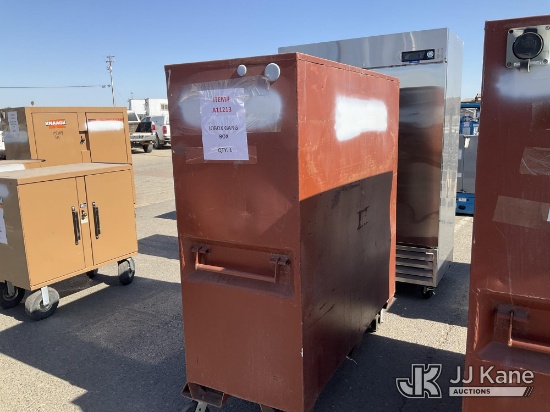 (Dixon, CA) Jobox Toolbox ((Used)) NOTE: This unit is being sold AS IS/WHERE IS via Timed Auction an