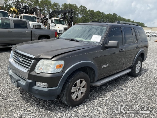 (Hammond, LA) 2007 Ford Explorer 4-Door Sport Utility Vehicle Runs & Moves) (Dash Warning Indicators