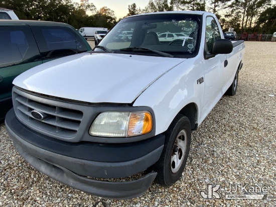 (Hammond, LA) 2002 Ford F150 Pickup Truck Not Running, Condition Unknown, Cranks, Moldy Interior