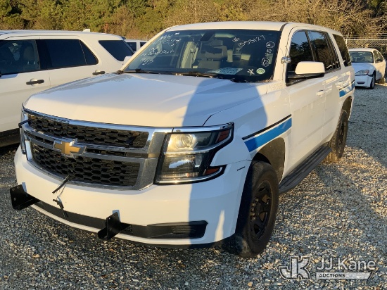 (Hammond, LA) 2019 Chevrolet Tahoe Police 2WD 4-Door Sport Utility Vehicle Not Running, Condition Un