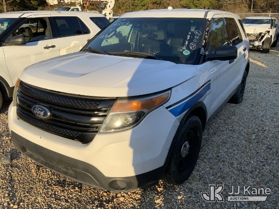 (Hammond, LA) 2014 Ford Explorer AWD Police Interceptor 4-Door Sport Utility Vehicle Not Running, Co
