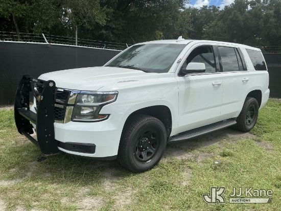 (Tampa, FL) 2018 Chevrolet Tahoe Police 4-Door Sport Utility Vehicle, City of Tarpon Springs Unit Ru