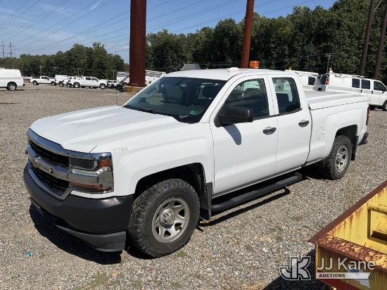 (Chester, VA) 2017 Chevrolet Silverado 1500 Extended-Cab Pickup Truck Runs & Moves) (Engine Performa