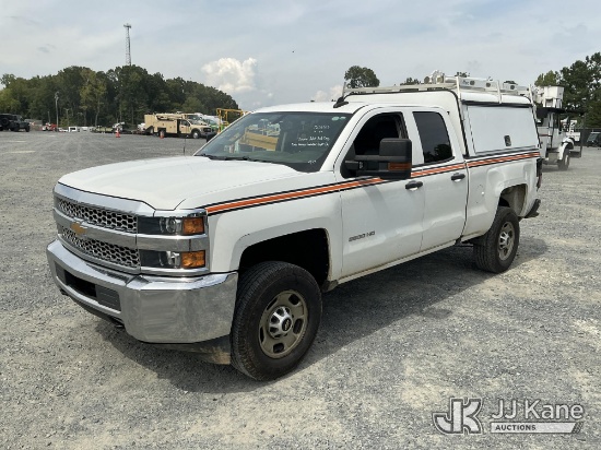 (China Grove, NC) 2019 Chevrolet Silverado 2500HD 4X4 Extended-Cab Pickup Truck Runs & Moves) (Dash