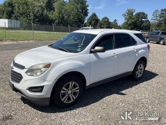 (Chester, VA) 2016 Chevrolet Equinox 4-Door Sport Utility Vehicle Runs & Moves) (Windshield Deficien