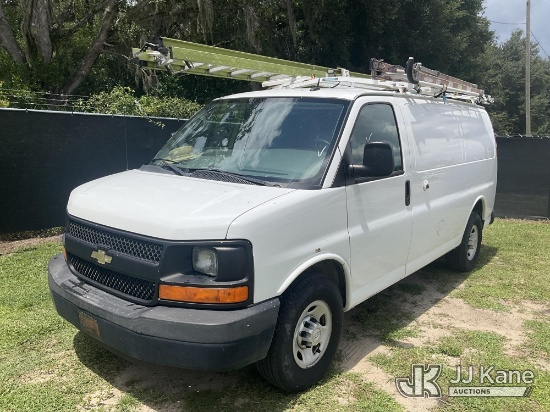 (Tampa, FL) 2015 Chevrolet Express G2500 Cargo Van Runs & Moves) (Exterior Defects-Back Doors Inop
