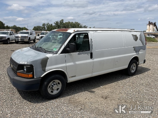 (Chester, VA) 2010 Chevrolet Express G2500 Extended Cargo Van Runs & Moves) (Interior Defects-A/C Sy