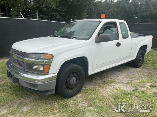 (Tampa, FL) 2006 Chevrolet Colorado Extended-Cab Pickup Truck, City of Temple Terrace Unit Runs & Mo