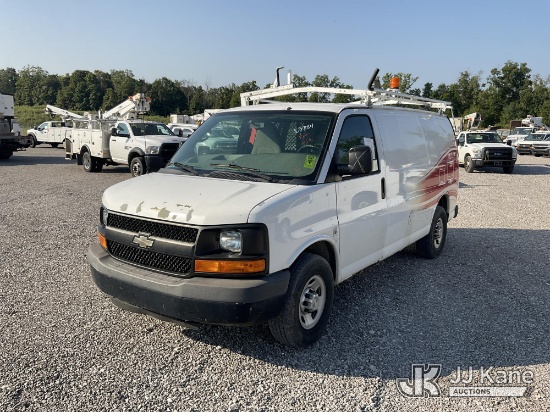 (Verona, KY) 2012 Chevrolet Express G2500 Cargo Van Runs & Moves) (Dash Warning Indicators On, Corro