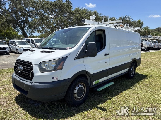 (Riviera Beach, FL) 2019 Ford Transit-250 Cargo Van Runs & Moves) (FL Residents Purchasing Titled It