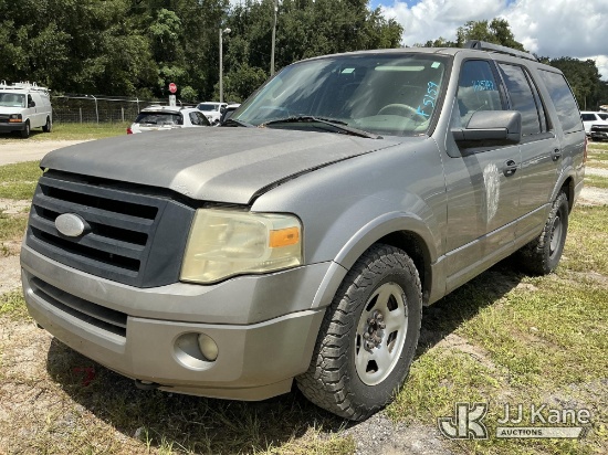(Tampa, FL) 2009 Ford Expedition XLT 4-Door Sport Utility Vehicle, State of Florida Unit Not Running