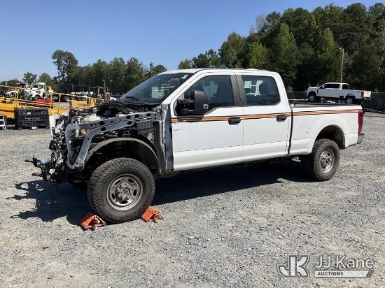 (China Grove, NC) 2022 Ford F-250 4X4 Crew-Cab Pickup Truck Not Running, Missing Parts, Front End Di