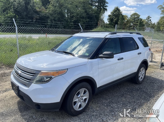 (Chester, VA) 2013 Ford Explorer 4X4 4-Door Sport Utility Vehicle Not Running, Condition Unknown) (B