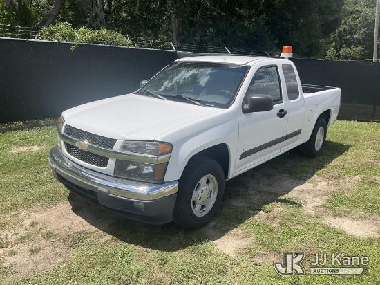 (Tampa, FL) 2008 Chevrolet Colorado LT1 Ext. Cab Extended-Cab Pickup Truck Runs & Moves) (Dash Camer
