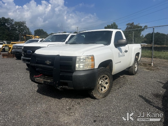 (Albertville, AL) 2011 Chevrolet Silverado 1500 4x4 Pickup Truck, (Co-op Owned) Not Running, Conditi