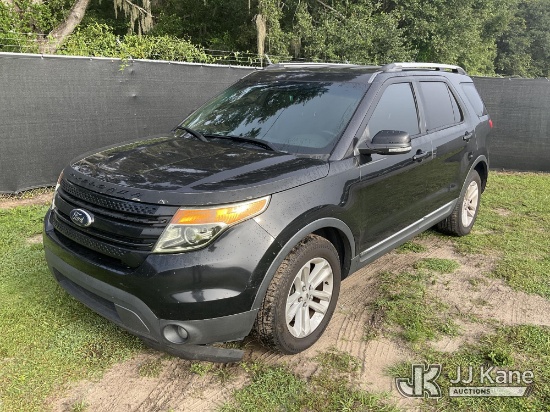 (Tampa, FL) 2013 Ford Explorer XLT 4-Door Sport Utility Vehicle Runs & Moves) (FL Residents Purchasi