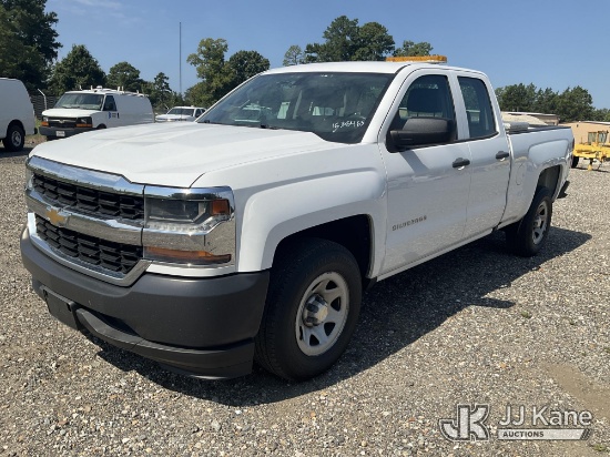 (Chester, VA) 2017 Chevrolet Silverado 1500 Extended-Cab Pickup Truck Runs & Moves