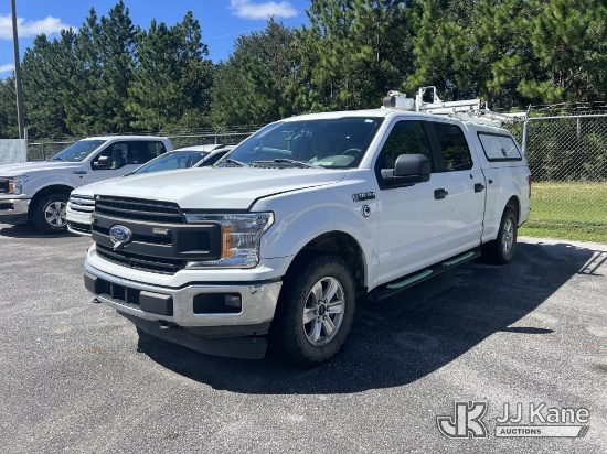 (Milton, FL) 2019 Ford F150 4x4 Crew-Cab Pickup Truck Runs & Moves) (Engine Performance Concerns-Eng