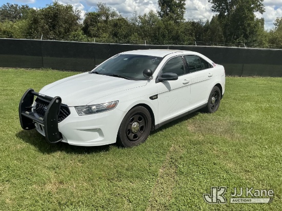 (Tampa, FL) 2016 Ford Taurus Police 4-Door Sedan, City of Temple Terrace Unit Runs & Moves
