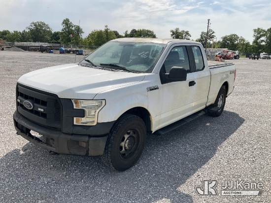 (Verona, KY) 2015 Ford F150 4x4 Extended-Cab Pickup Truck Duke Unit) (Runs & Moves) (Collision Issue