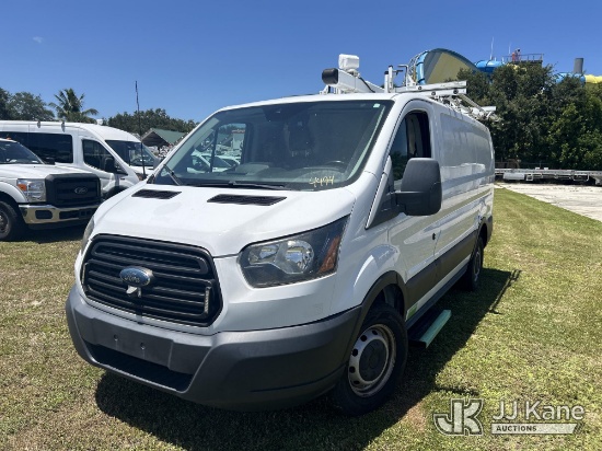 (Riviera Beach, FL) 2019 Ford Transit-250 Cargo Van Runs & Moves) (Dash Warning Indicators On) (FL R
