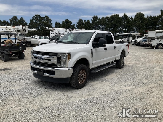 (Villa Rica, GA) 2019 Ford F250 4x4 Crew-Cab Pickup Truck Runs & Moves) (Dash Warning Indicators On