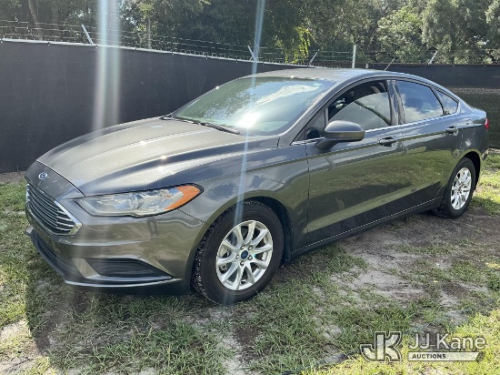 (Tampa, FL) 2018 Ford Fusion S 4-Door Sedan, State of Florida Unit Runs & Moves) (Engine Performance