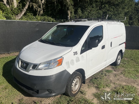 (Tampa, FL) 2019 Nissan NV200 Mini Cargo Van Runs & Moves) (Dash Warning Indicators On)(FL Residents