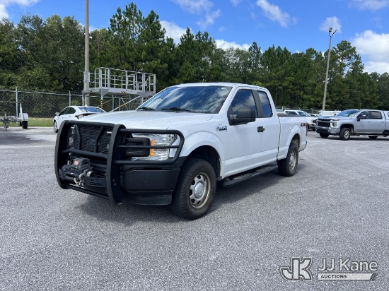(Milton, FL) 2018 Ford F150 4x4 Extended-Cab Pickup Truck Runs & Moves