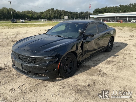 (Tampa, FL) 2019 Dodge Charger Police 4-Door Sedan, State of Florida Unit Runs) (Collision Issues, D