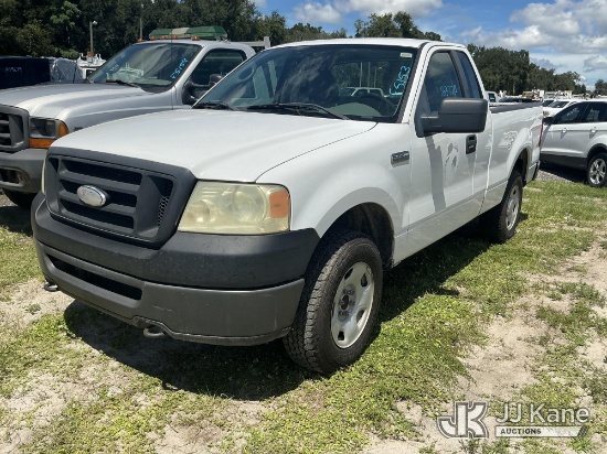 (Tampa, FL) 2008 Ford F150 Pickup Truck, State of Florida Unit Not Running, Condition Unknown) (FL R
