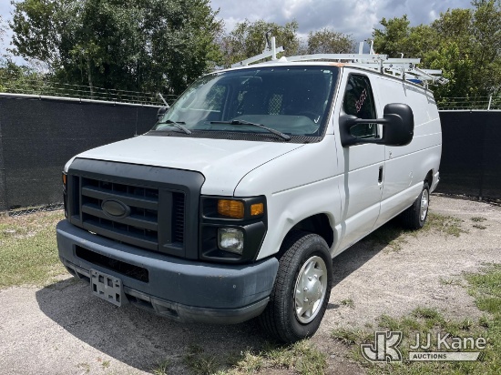 (Tampa, FL) 2014 Ford E150 Cargo Van Runs & Moves