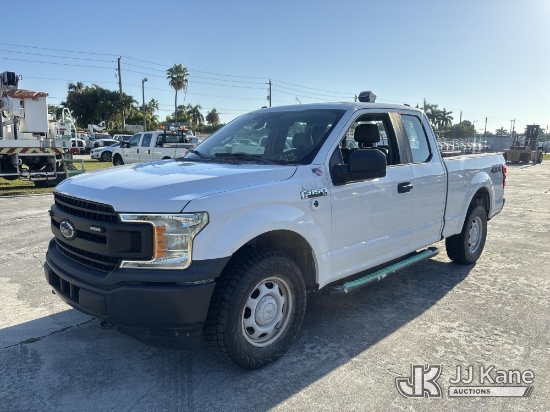 (Riviera Beach, FL) 2018 Ford F150 4x4 Extended-Cab Pickup Truck Runs & Moves) (Engine Performance C