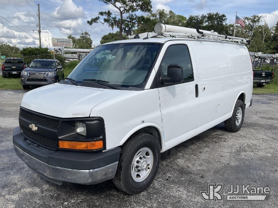 (Ocala, FL) 2014 Chevrolet Express G2500 Cargo Van Runs & Moves