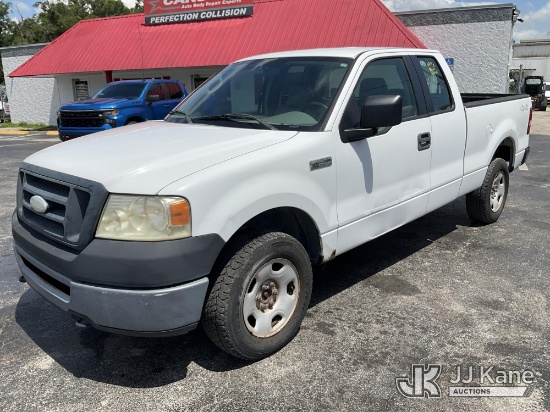 (Ocala, FL) 2006 Ford F150 Extended-Cab Pickup Truck Runs & Moves) (Structural Integrity)(Corrosion,