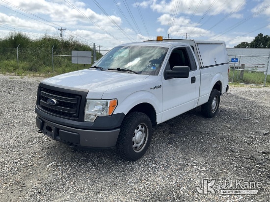 (Chester, VA) 2013 Ford F150 4x4 Pickup Truck Runs & Moves) (Exterior Defects-Rear Door Will Not Ope