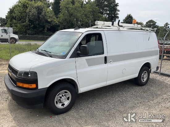 (Chester, VA) 2019 Chevrolet Express 2500 Cargo Van Starts, Does Not Move Bad Transmission) (Dash Wa