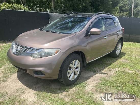 (Tampa, FL) 2014 Nissan Murano AWD 4-Door Sport Utility Vehicle Runs & Moves) (FL Residents Purchasi