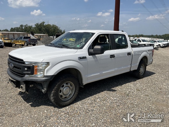 (Chester, VA) 2019 Ford F150 4x4 Crew-Cab Pickup Truck Runs & Moves) (Engine Performance Concerns, D