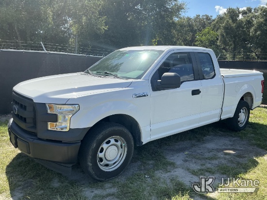 (Tampa, FL) 2017 Ford F150 Extended-Cab Pickup Truck Runs & Moves)(FL Residents Purchasing Titled It