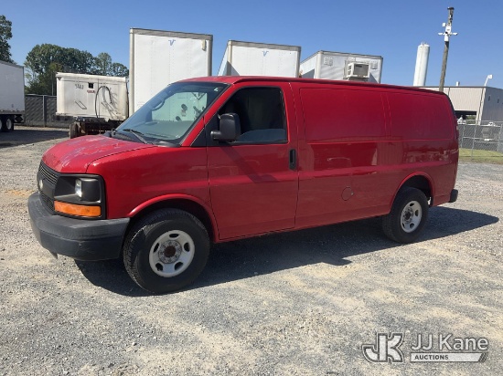(China Grove, NC) 2007 Chevrolet Express 3500 Cargo Van Runs & Moves