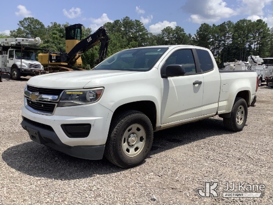 (Graysville, AL) 2015 Chevrolet Colorado 4x4 Extended-Cab Pickup Truck Runs & Moves