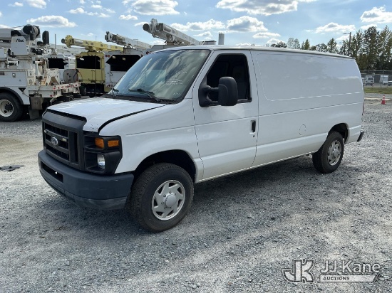 (China Grove, NC) 2012 Ford E150 Cargo Van Runs) (Transmission Non-Operational, No Reverse, Dash War